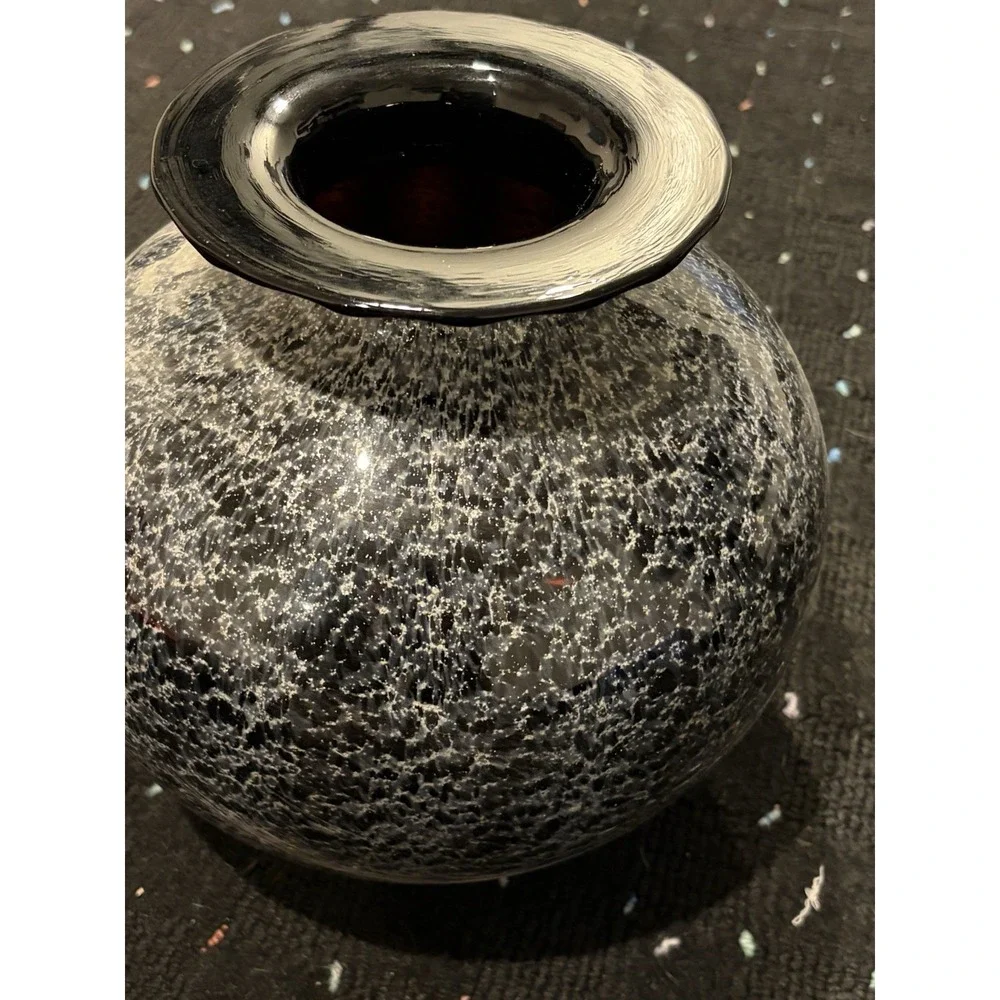Murano black glass